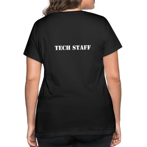 Tech Staff (back) - Women's Curvy T-Shirt