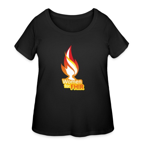 Women for HL7 FHIR - Women's Curvy T-Shirt