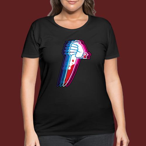 GLITCH - Women's Curvy T-Shirt