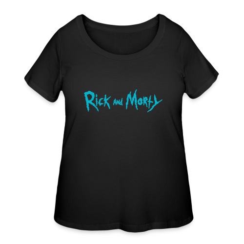 Rick n Morty - Women's Curvy T-Shirt