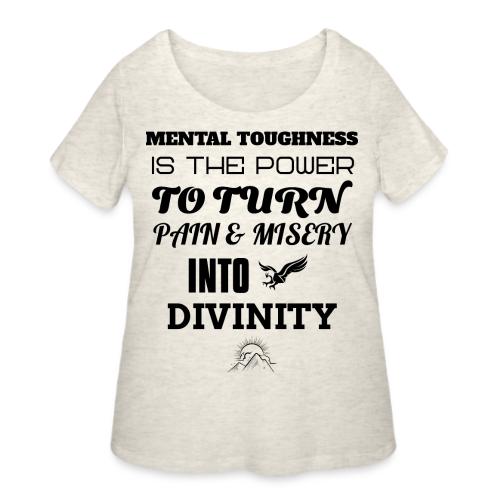 Mental Toughness - Women's Curvy T-Shirt