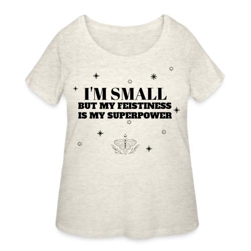 My Feistiness - Women's Curvy T-Shirt