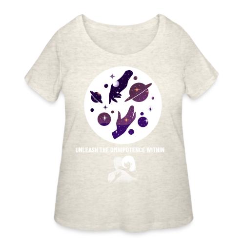 Unleash The Omnipotence Within - Women's Curvy T-Shirt