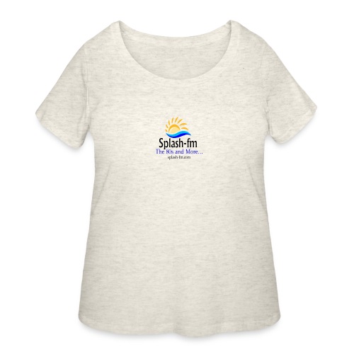 Splash-fm - Women's Curvy T-Shirt