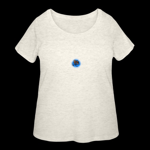 Smaller No Text Logo - Women's Curvy T-Shirt