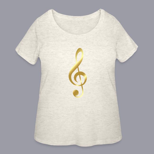 G CLEF - GOLD DESIGN