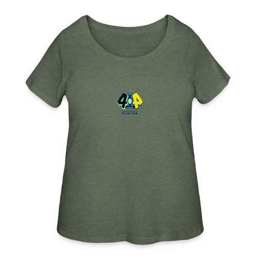 404 Logo - Women's Curvy T-Shirt
