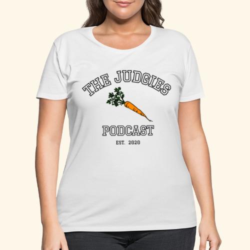 The Judgies Podcast Carrot College - Women's Curvy T-Shirt
