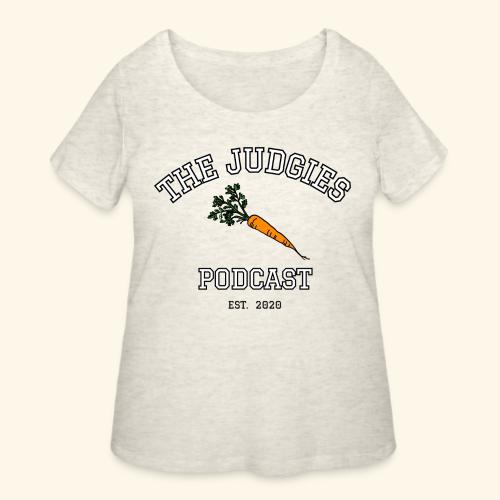 The Judgies Podcast Carrot College - Women's Curvy T-Shirt