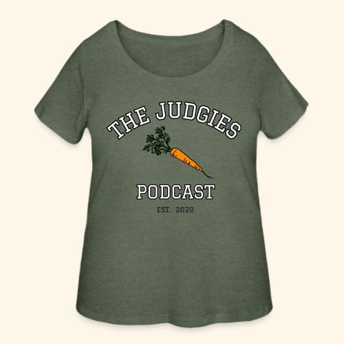 The Judgies Podcast Carrot College - Women's Curvy T-Shirt