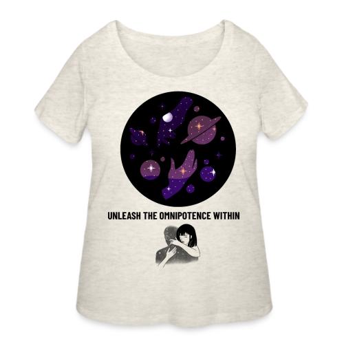 Unleash The Omnipotence Within - Women's Curvy T-Shirt