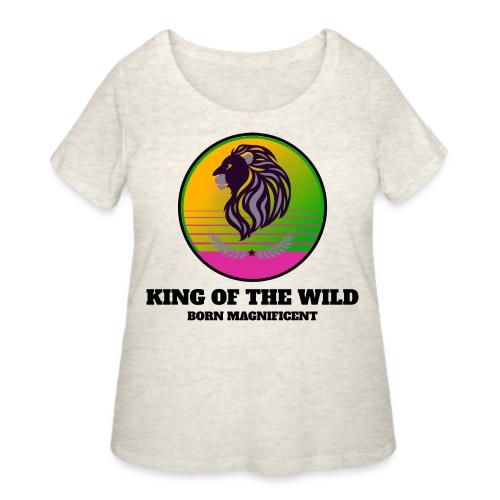 King Of The Wild - Women's Curvy T-Shirt