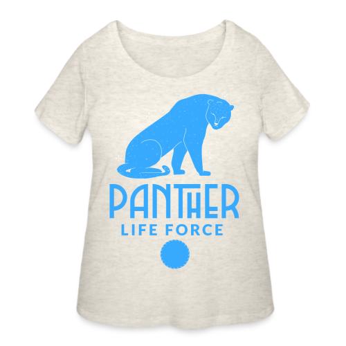 Panther Life Force - Women's Curvy T-Shirt