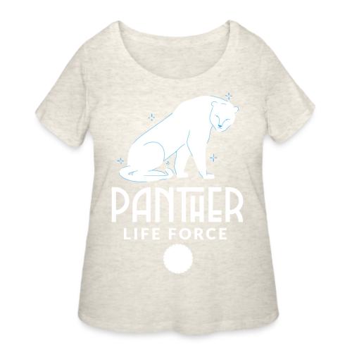 Panther Life Force - Women's Curvy T-Shirt