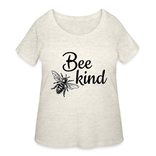 Bee Kind Funny Beekeeper - Women's Curvy T-Shirt