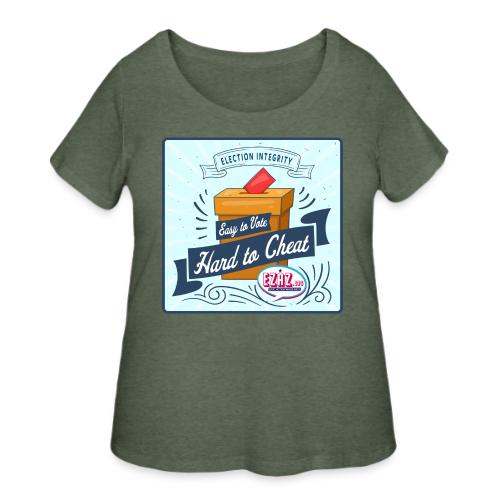 Election Integrity - Women's Curvy T-Shirt