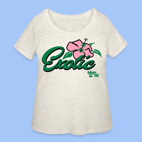 exotic - Women's Curvy T-Shirt