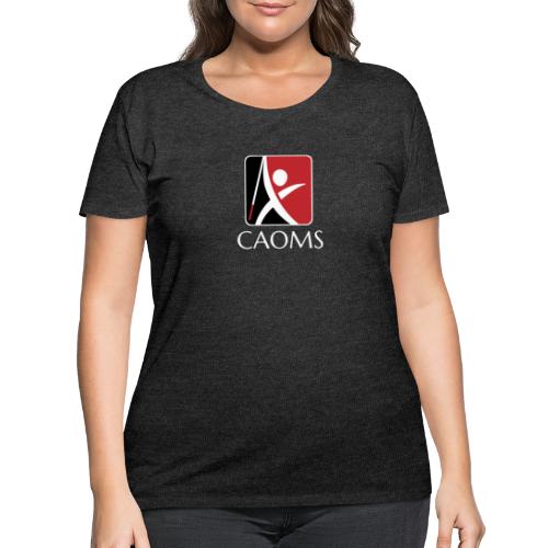 CAOMS Logo - Women's Curvy T-Shirt