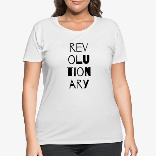 Revolutionary - Women's Curvy T-Shirt
