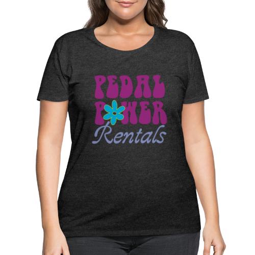 Pedal PowerBike Rentals | Indiana Dunes - Women's Curvy T-Shirt
