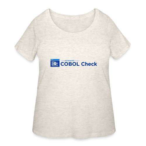 COBOL Check - Women's Curvy T-Shirt