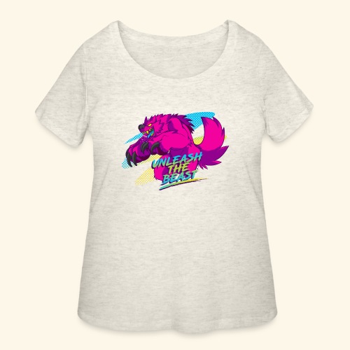 - Unleash the Beast - - Women's Curvy T-Shirt
