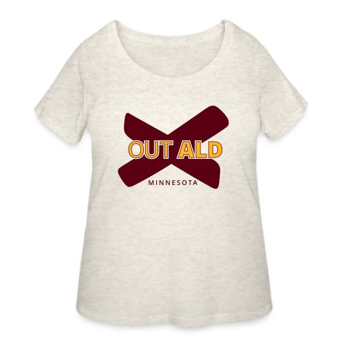 X out ALD - Women's Curvy T-Shirt