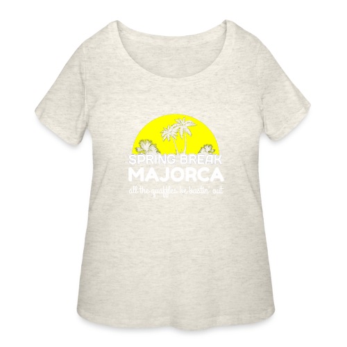 Spring Break Majorca - Women's Curvy T-Shirt