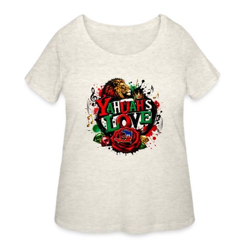 YAHUAH'S LOVE - Women's Curvy T-Shirt