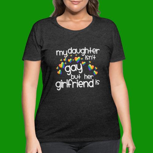 Daughters Girlfriend - Women's Curvy T-Shirt