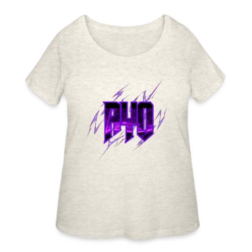 Ayo's Blue - Women's Curvy T-Shirt
