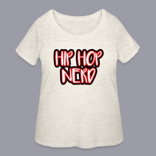 HIP HOP NERD - Women's Curvy T-Shirt