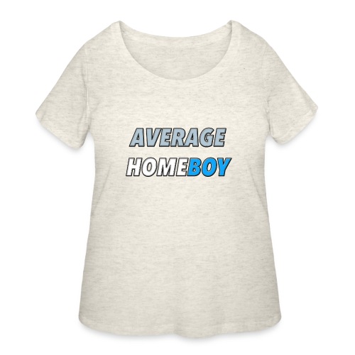 Average Homeboy - Women's Curvy T-Shirt