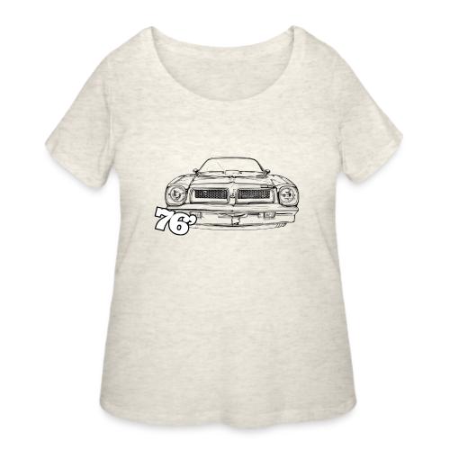 76 FIREBIRD TRANS AM - Women's Curvy T-Shirt