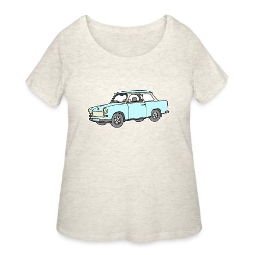 Trabant (lightblue) - Women's Curvy T-Shirt