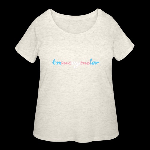 trancegender - Women's Curvy T-Shirt