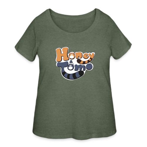 Honey and Tomo Logo - Women's Curvy T-Shirt