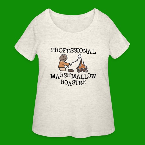 Professional Marshmallow Roaster - Women's Curvy T-Shirt
