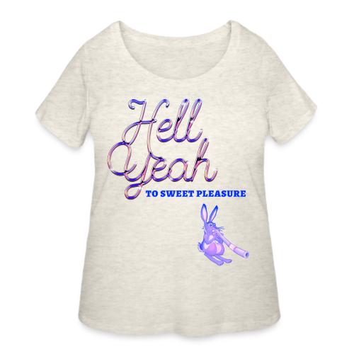 Sweet Pleasure - Women's Curvy T-Shirt