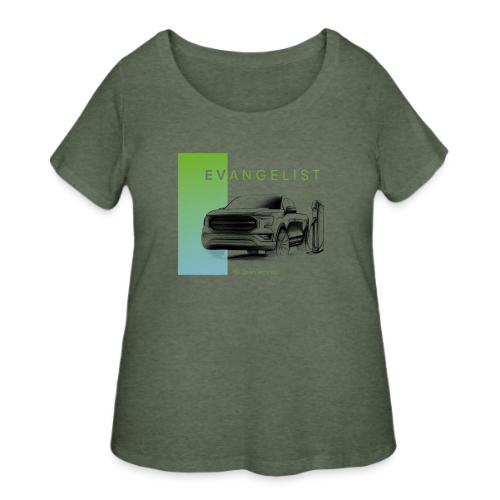 evangelist Ford F 150 Lightning - Women's Curvy T-Shirt