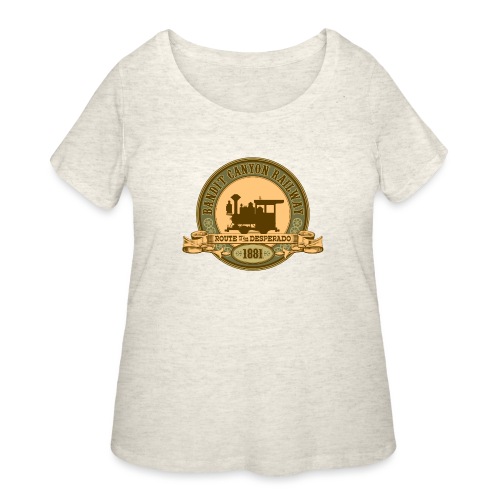Bandit Canyon Railway - Women's Curvy T-Shirt