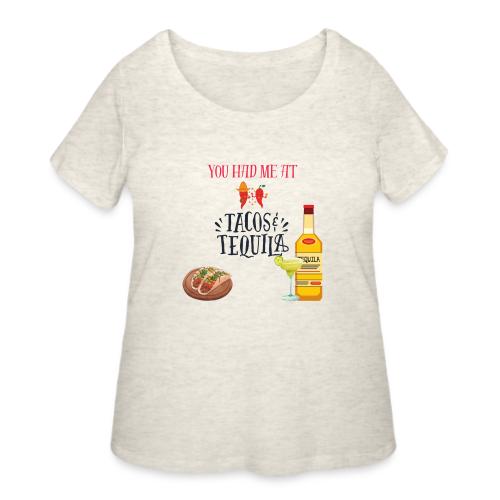 Tacos & Tequila - Women's Curvy T-Shirt