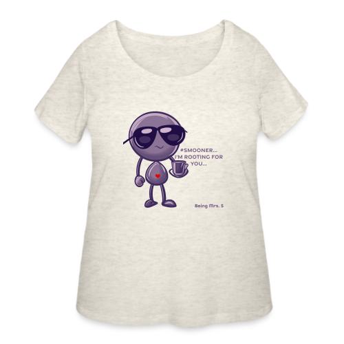 Smoon City 16_I'm Rooting For You - Women's Curvy T-Shirt