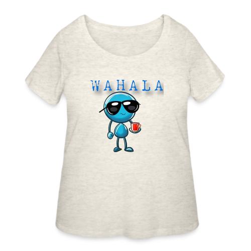 Smoon City_Wahala - Women's Curvy T-Shirt