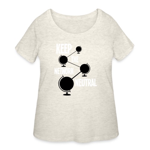 Keep the Network Neutral - Women's Curvy T-Shirt