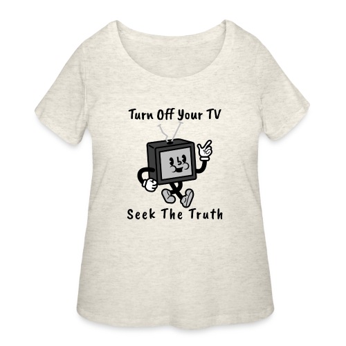 Seek the Truth - Women's Curvy T-Shirt