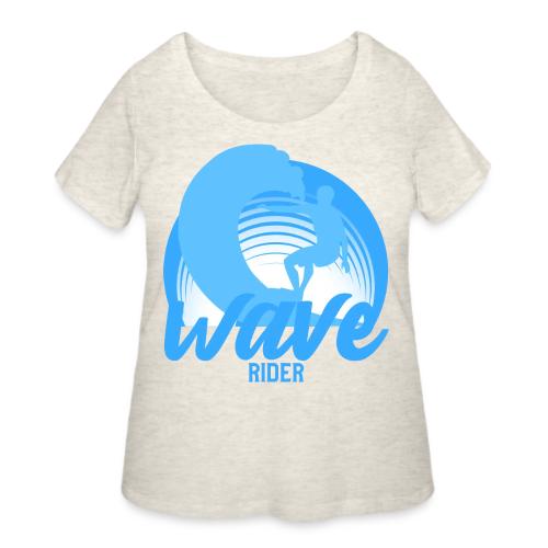 Wave Rider - Women's Curvy T-Shirt