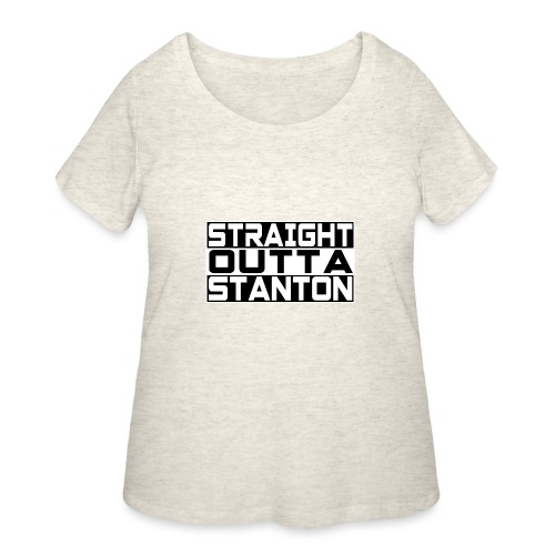 Straight Outta Stanton - Women's Curvy T-Shirt