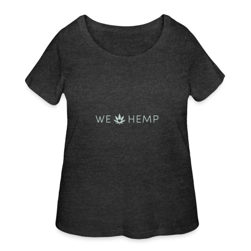 We Love Hemp - Women's Curvy T-Shirt