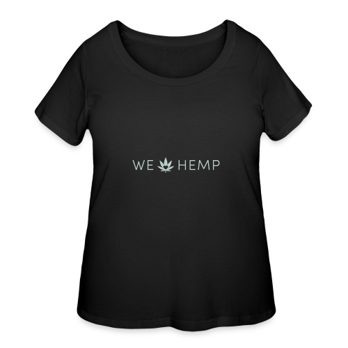 We Love Hemp - Women's Curvy T-Shirt